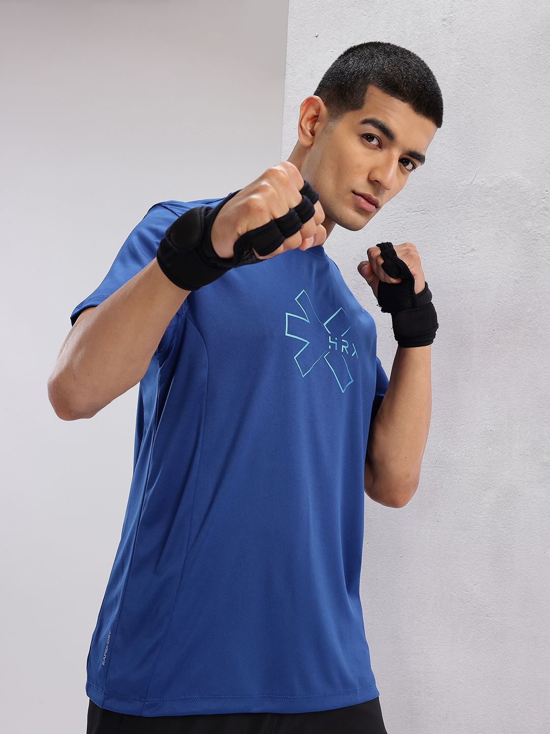 HRX by Hrithik Roshan Men Brand Logo Printed Training T-shirt