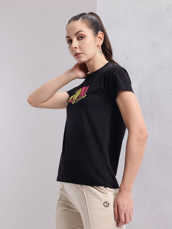 HRX by Hrithik Roshan Typography Printed T-shirt