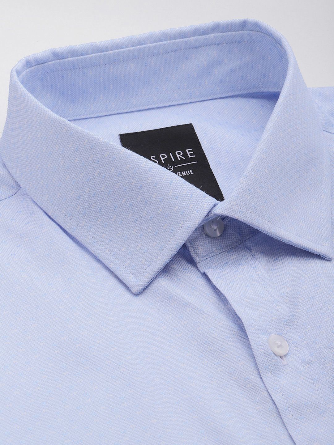 Park Avenue Slim Fit Self Designed Formal Shirt