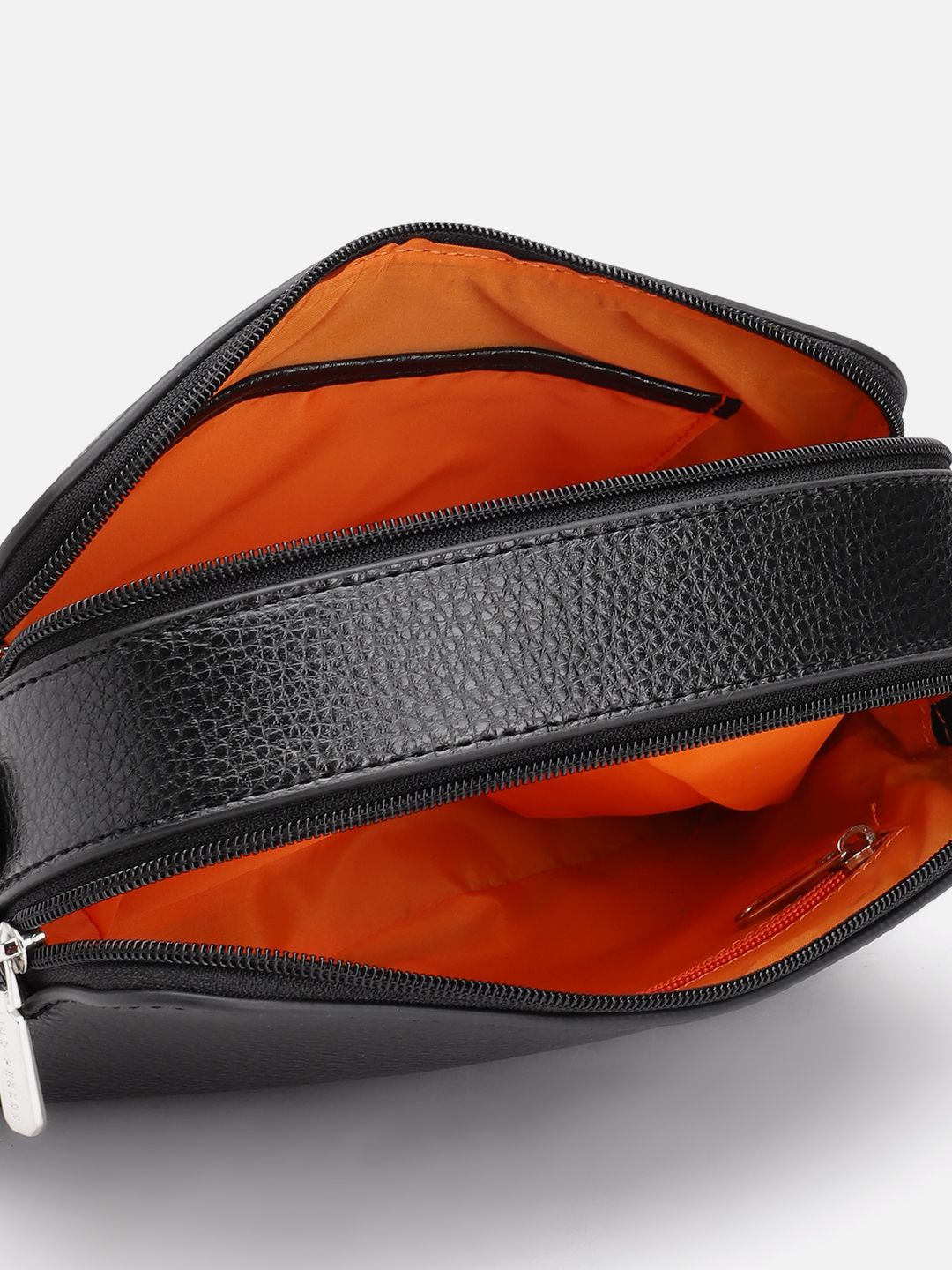 Lino Perros Textured Structured Sling Bag