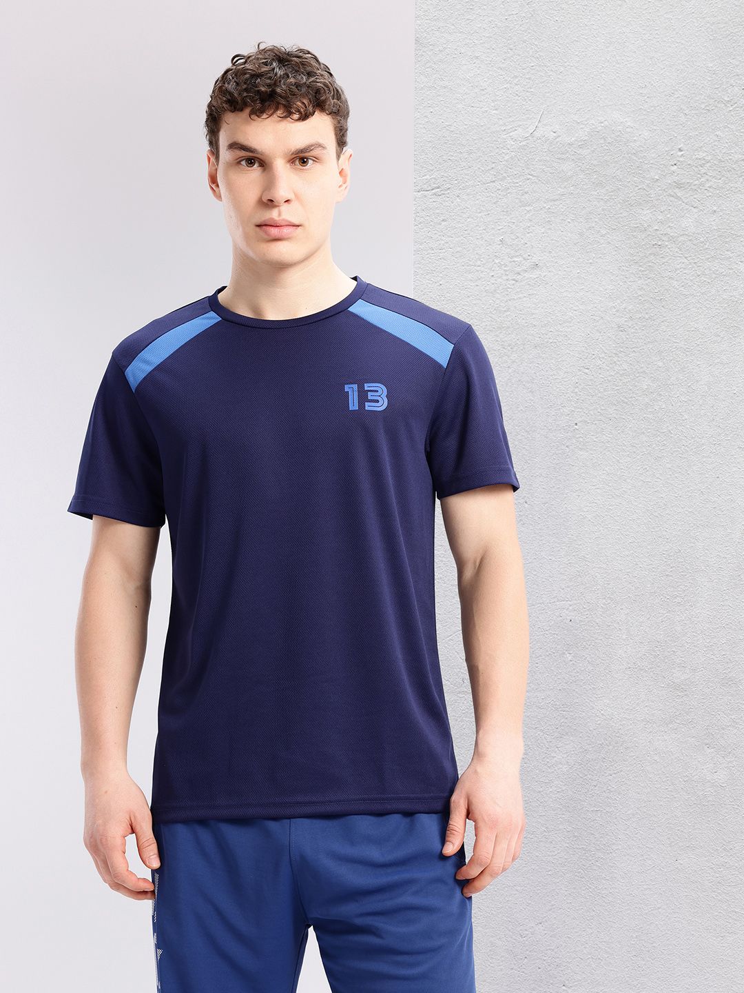 HRX by Hrithik Roshan Typography Printed Detail Regular Fit Rapid-Dry Running T-shirt