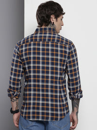The Indian Garage Co Slim Fit Checked Casual Shirt