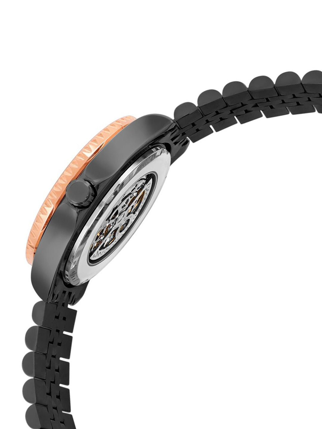 French Connection Men Skeleton Dial & Analogue Automatic Watch FCA19MBM-Maroon