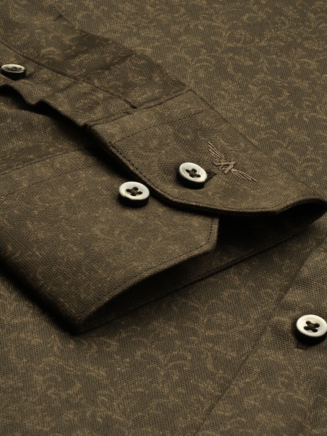 Park Avenue Slim Fit Floral Printed Formal Shirt