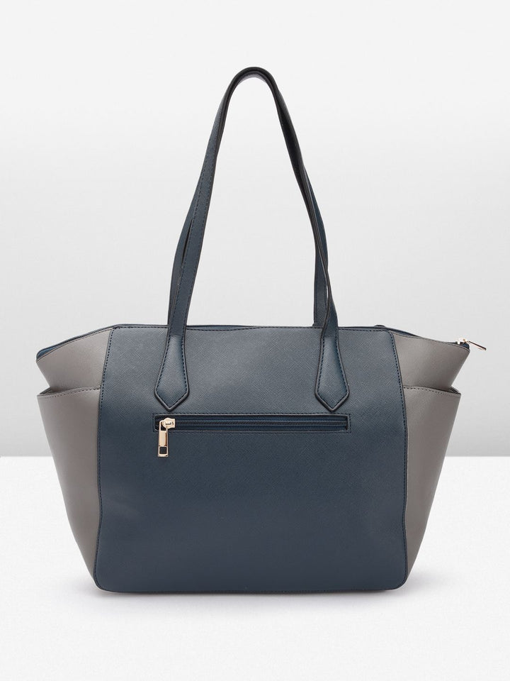 The Label Life Colourblocked Structured Shoulder Bag