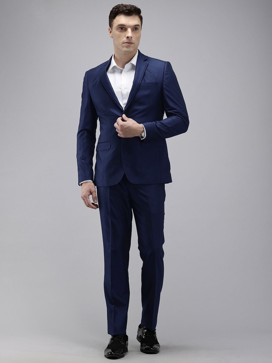 Park Avenue Super Slim Fit Single Breasted  2 Piece Party Suits
