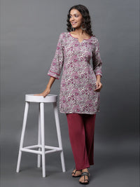 AURELIA Ethnic Motifs Printed Straight Kurti