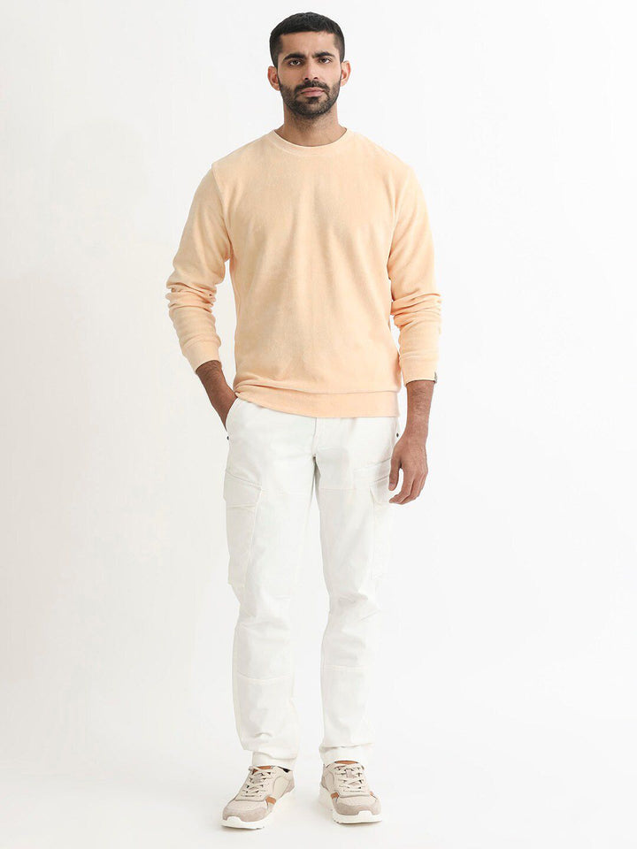 RARE RABBIT Men Dube Round Neck Sweatshirt
