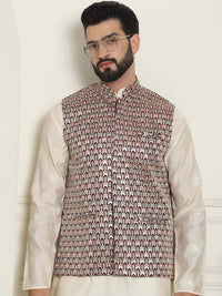 SOJANYA Jaket Nehru Sulam Lelaki