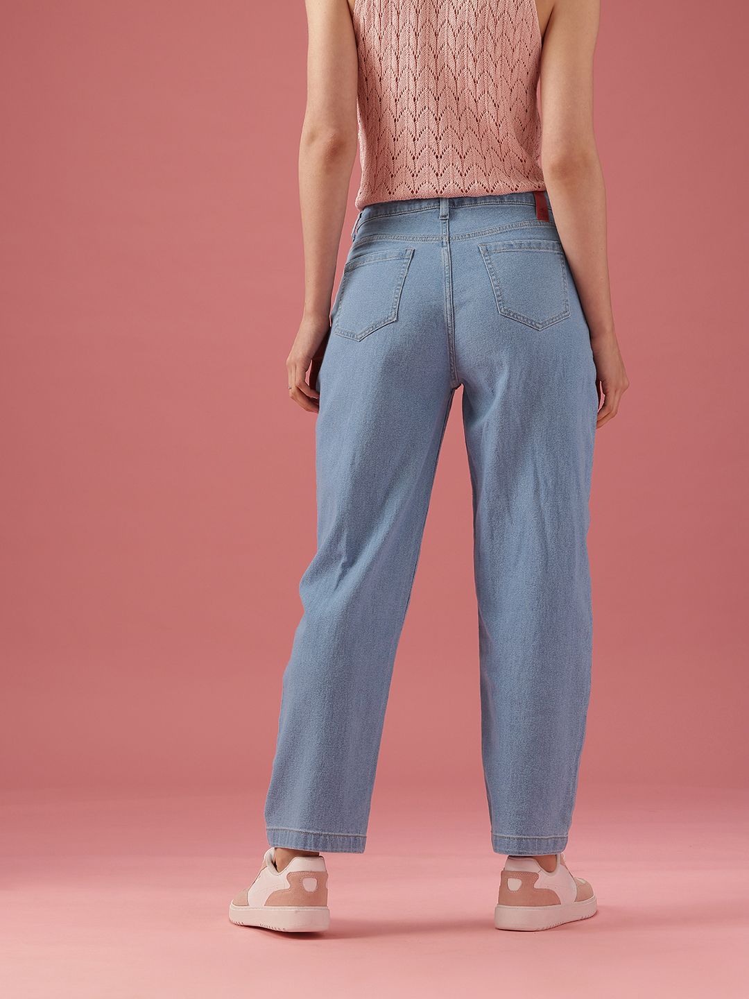 DressBerry Women High-Rise Light Fade Stretchable Jeans