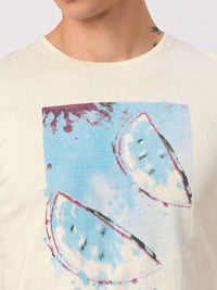 Being Human Graphic Printed Round Neck Short Sleeves T-shirt