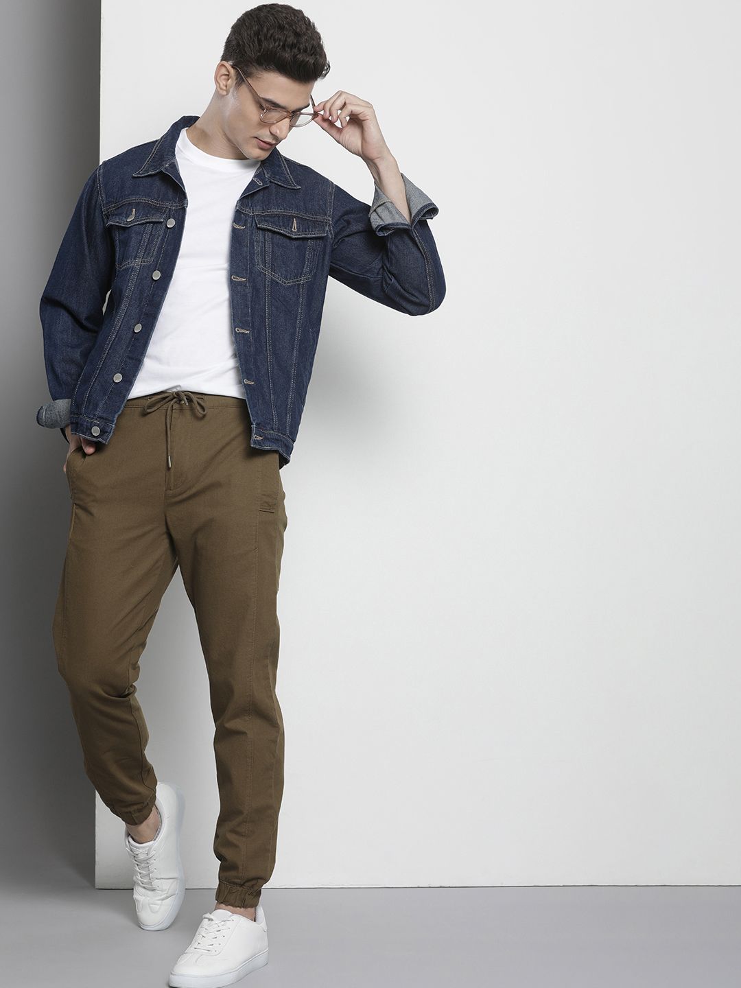 The Indian Garage Co Men Regular Fit Joggers