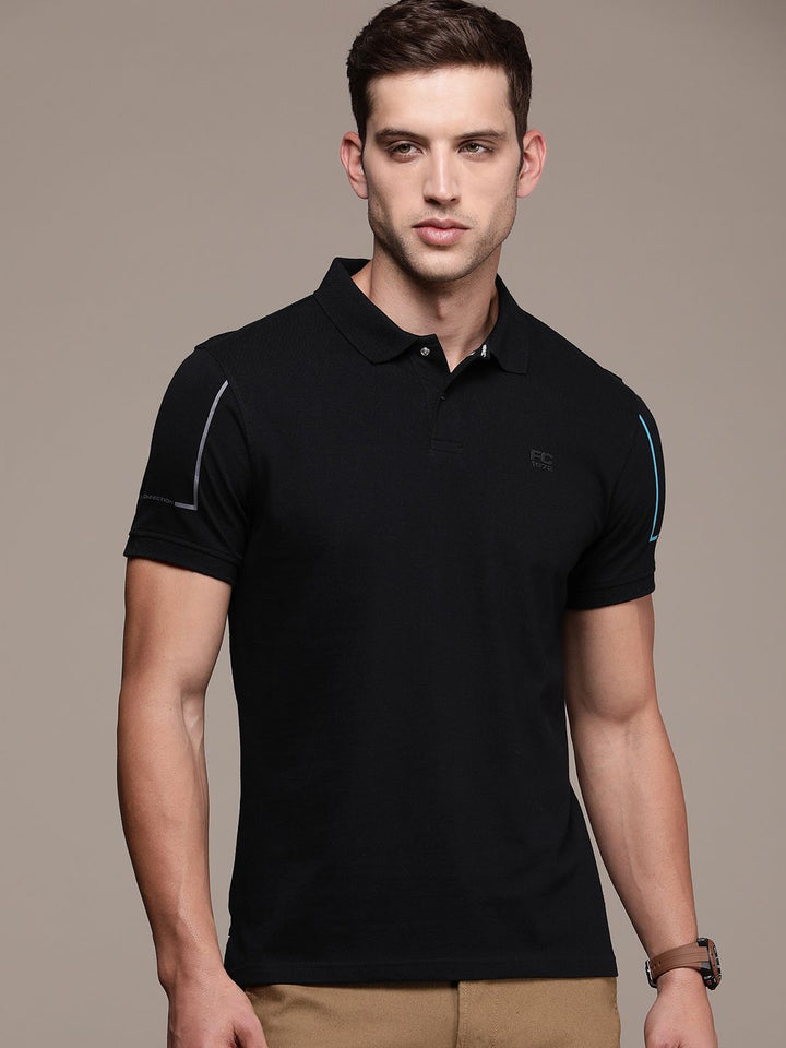 French Connection  Polo Collar Pure Cotton T-shirt