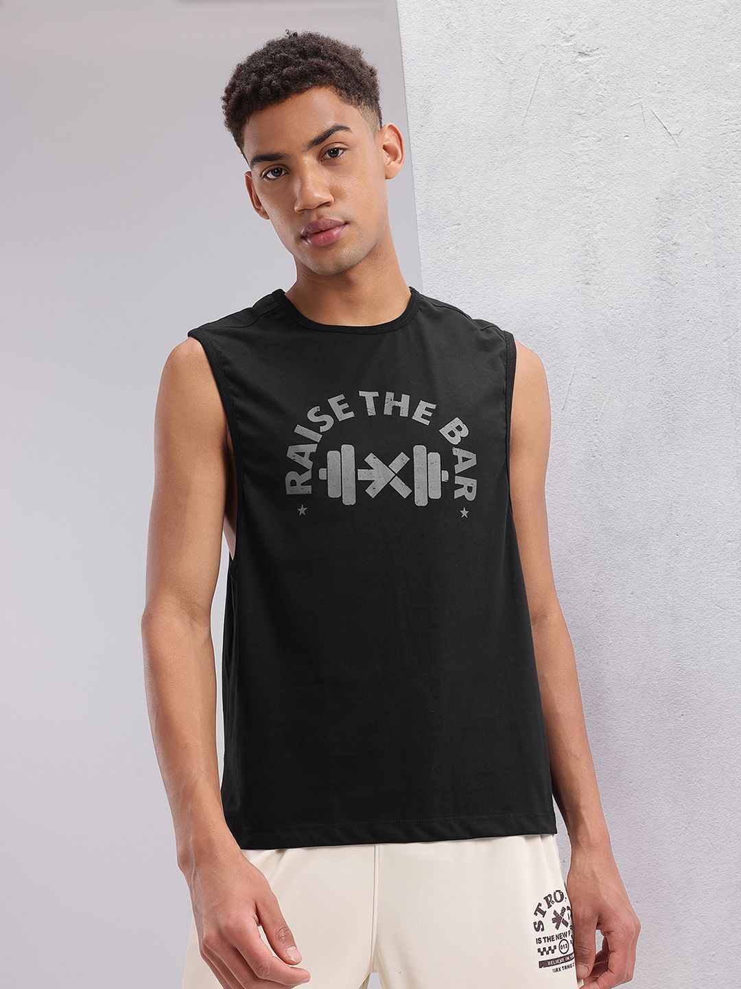 HRX by Hrithik Roshan Typography Printed Training T-shirt