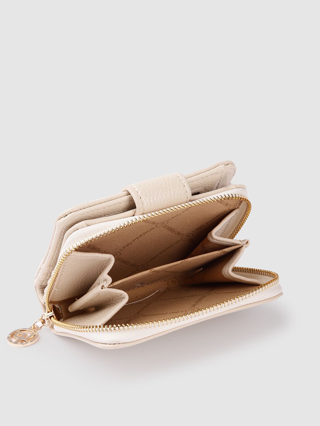 Lino Perros Women Textured Two Fold Wallet