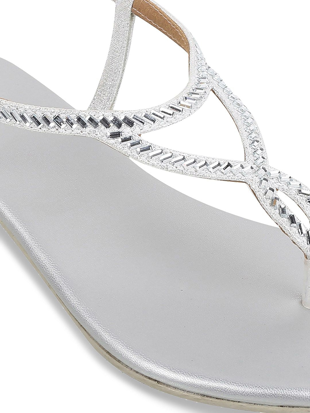 Mochi Embellished Open Toe Block Heels