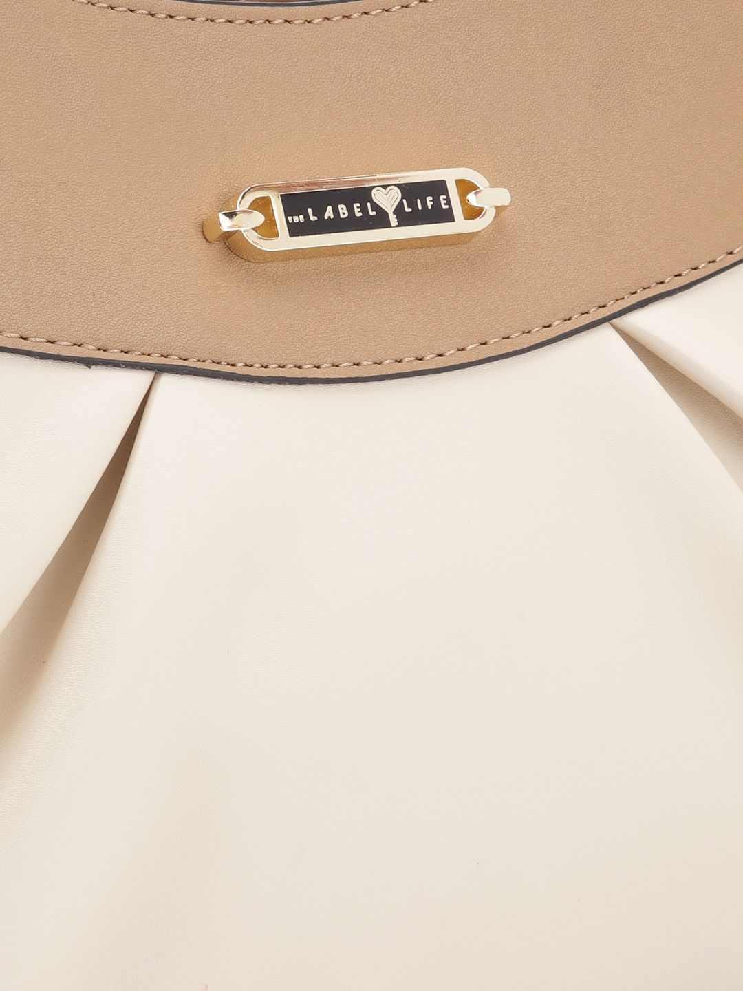 The Label Life Colourblocked Baguette Bag