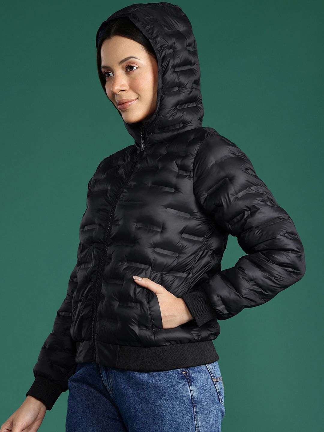 DressBerry Hooded Puffer Jacket