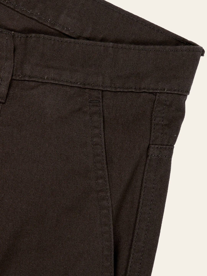 Thomas Scott Men Smart Straight Fit Mid-Rise Easy Wash Pure Cotton Chinos Trousers
