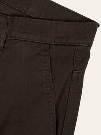 Thomas Scott Men Smart Straight Fit Mid-Rise Easy Wash Pure Cotton Chinos Trousers