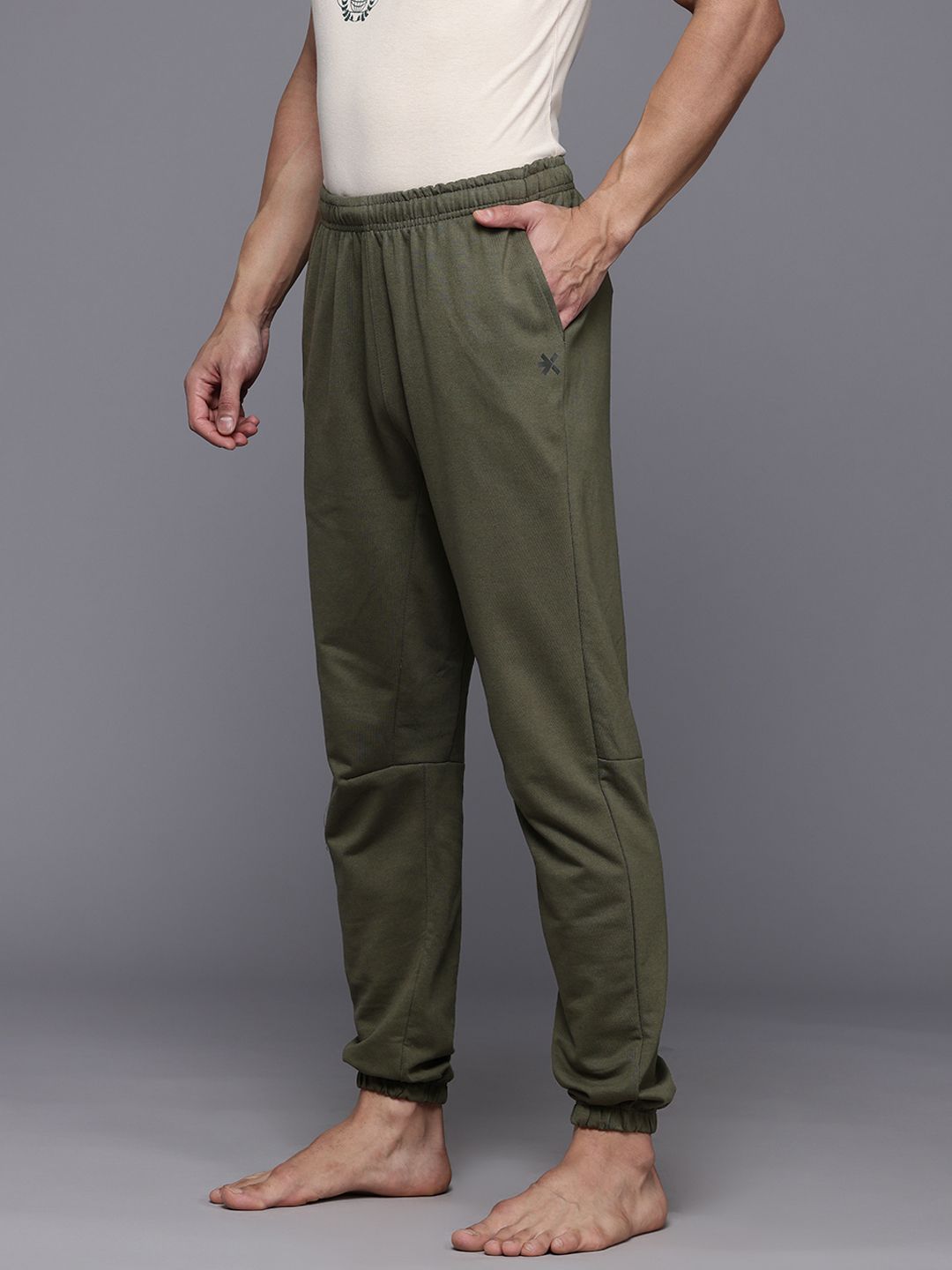 HRX by Hrithik Roshan Men Mid Rise Yoga Joggers