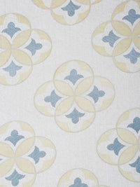 KLOTTHE Cotton Dotted 400 TC King Superfine Bedsheet dengan 2 Sarung Bantal-98 x 89 inci