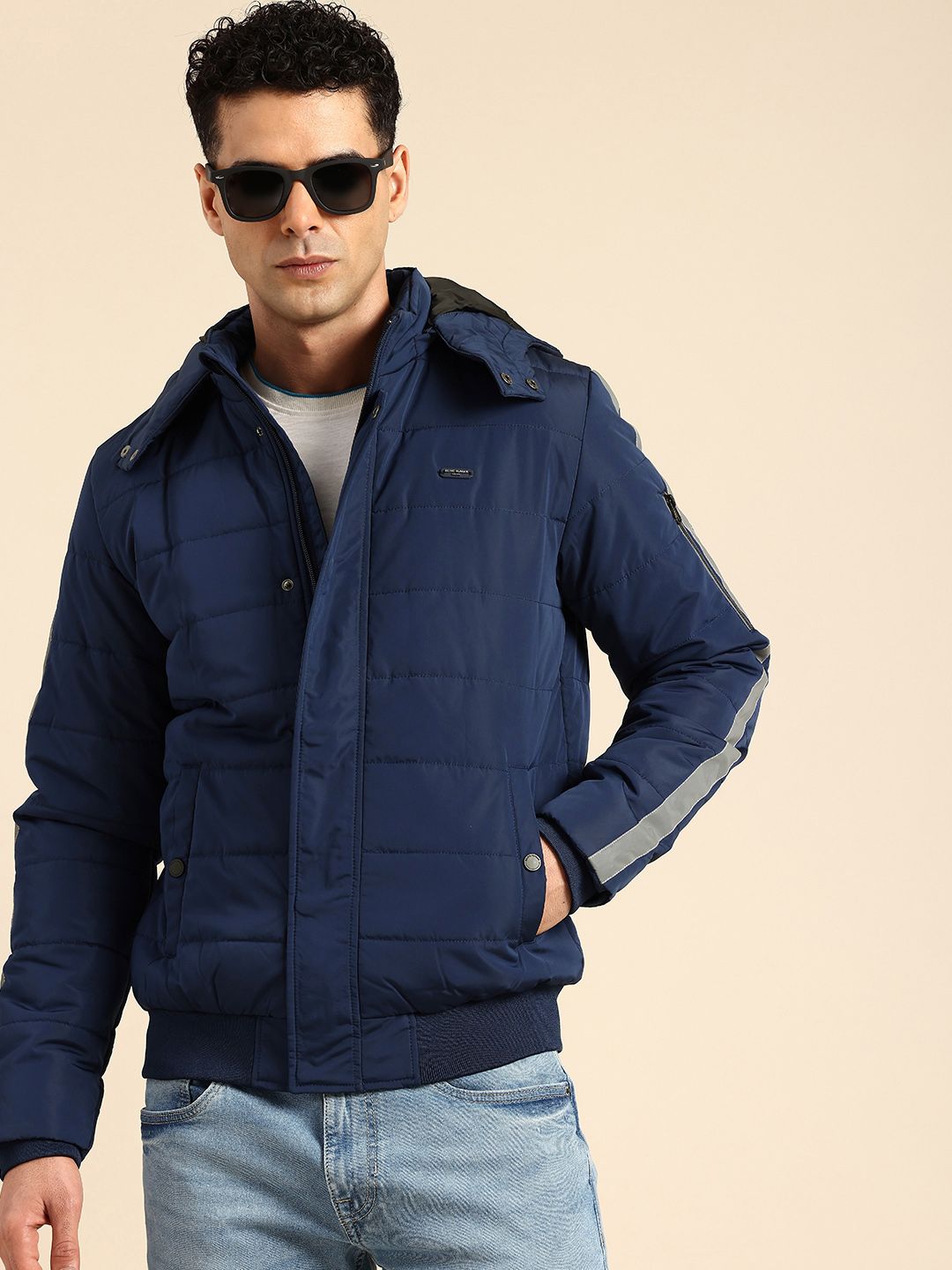 Being Human Hooded Padded Jacket