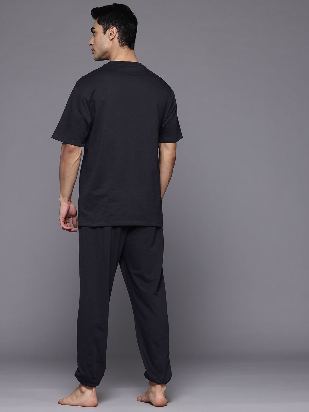 HRX by Hrithik Roshan Geometric Printed Yoga Tracksuit