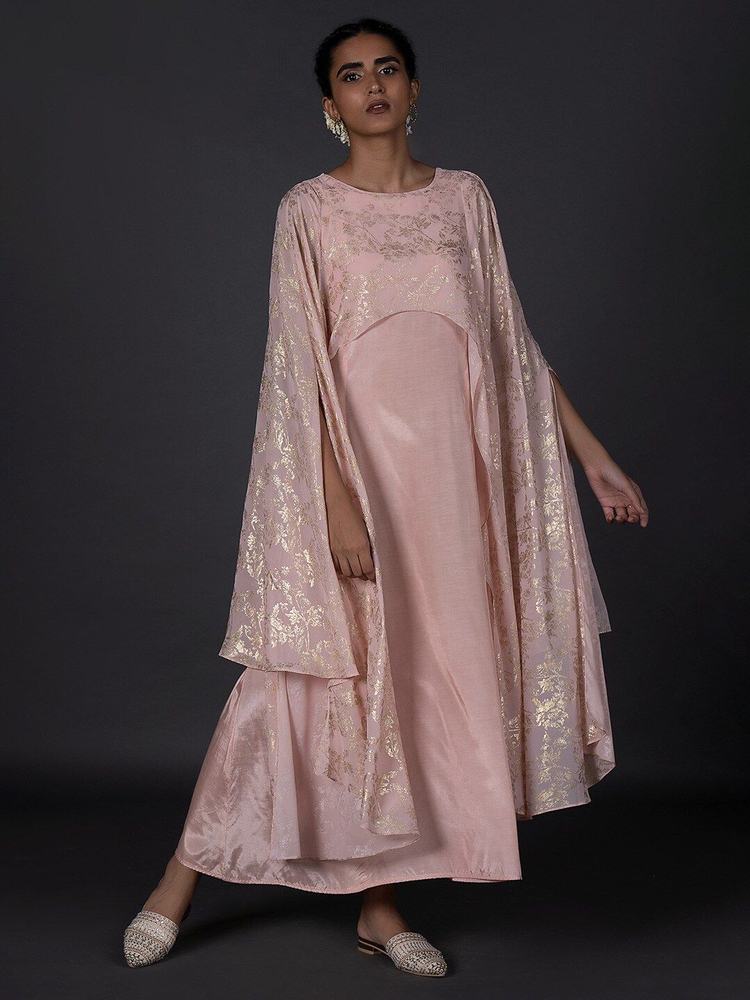 W Pink Ethnic Maxi Maxi Ethnic Dress