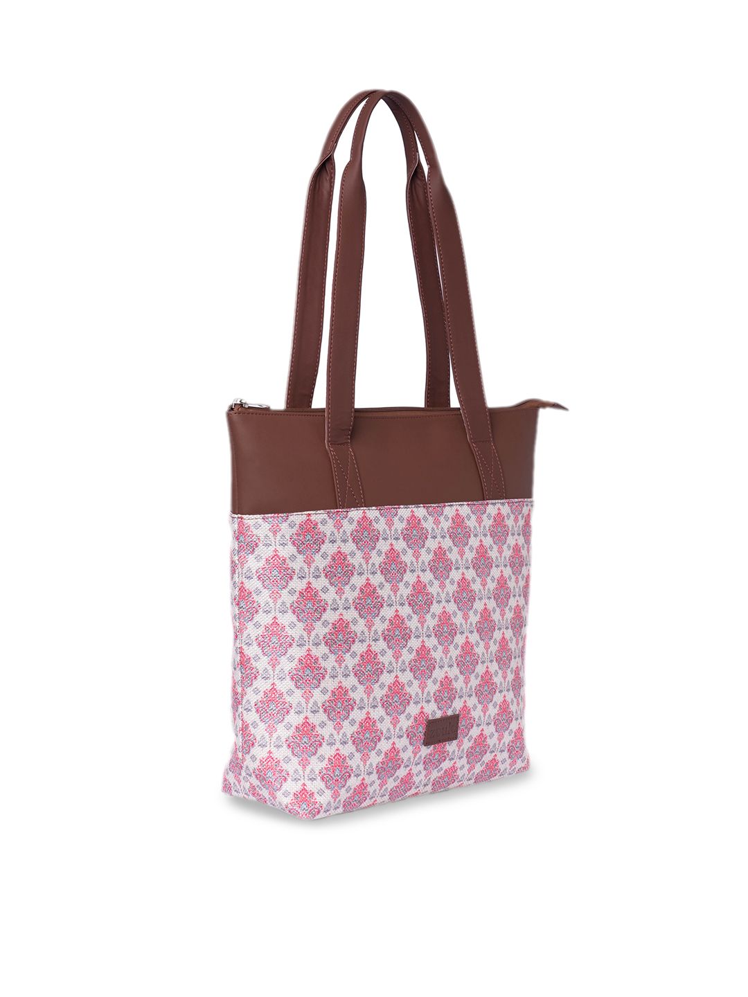 ZOUK Ethnic Motifs Printed Shopper Tote Bag