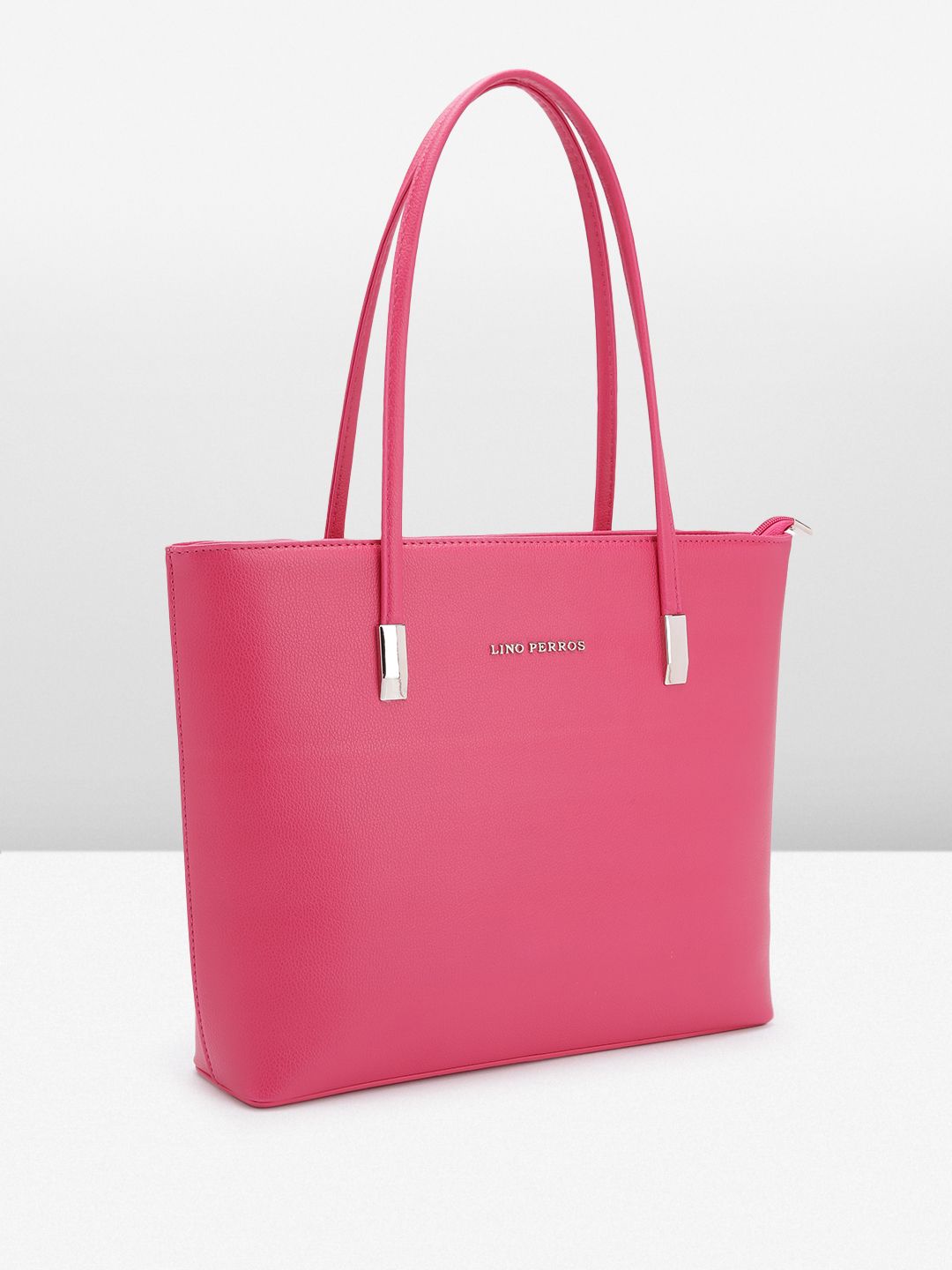 Lino Perros Textured Structured Shoulder Bag