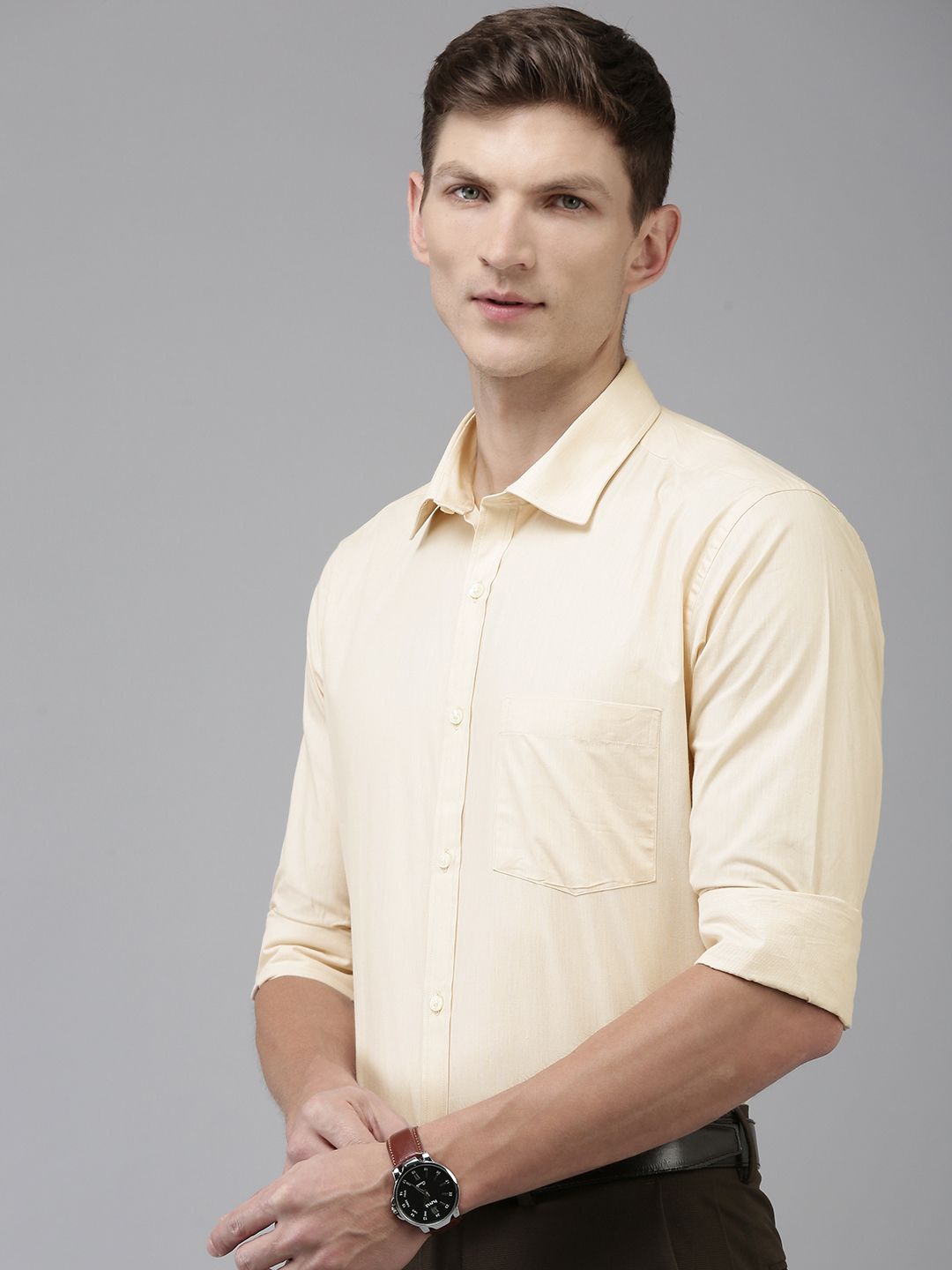 Park Avenue Slim Fit Pure Cotton Formal Shirt