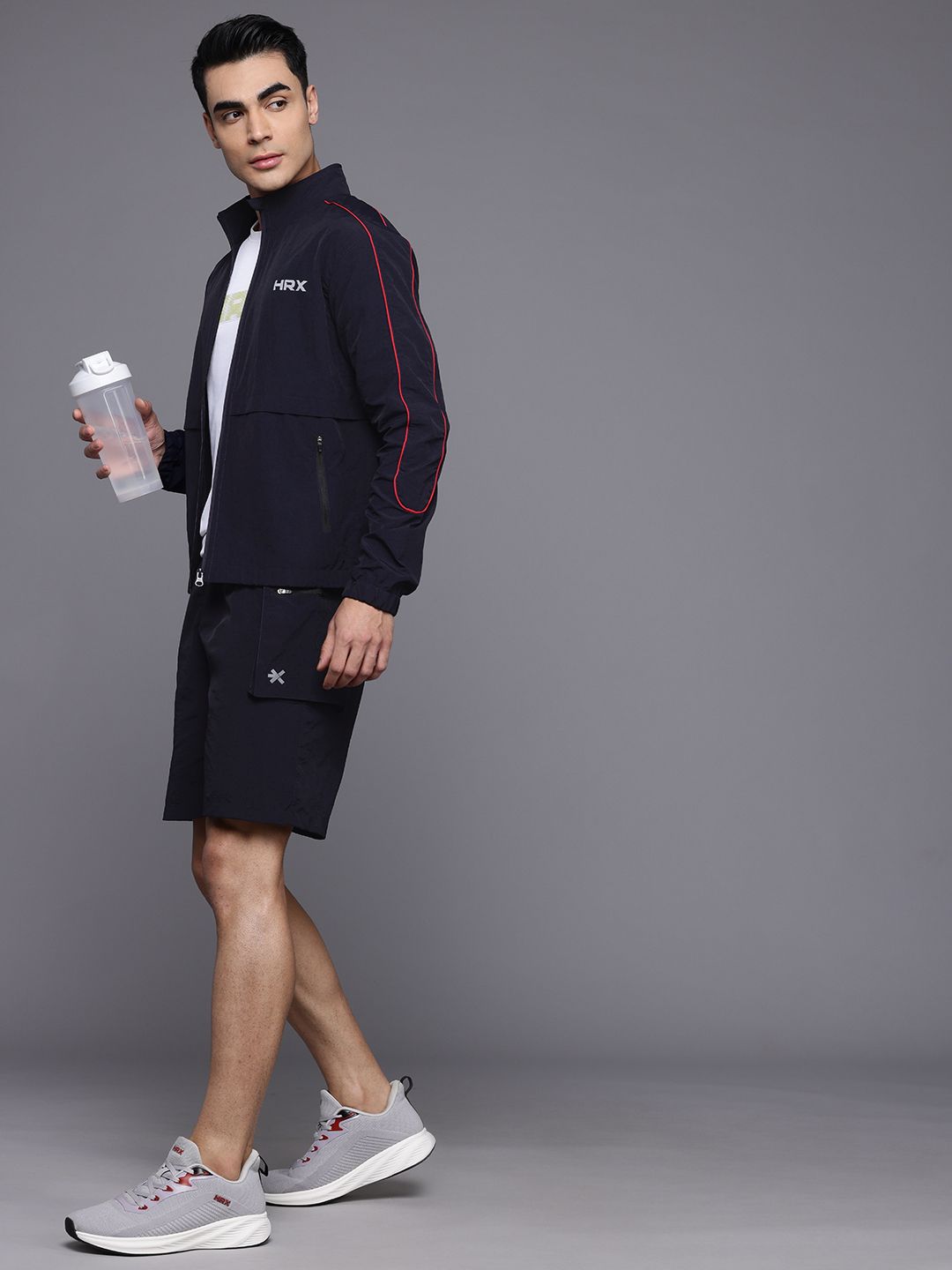 HRX by Hrithik Roshan Men Rapid-Dry Running Track Suit