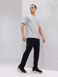 HRX by Hrithik Roshan Men Typography Printed Detail Mid-Rise Lifestyle Track Pants