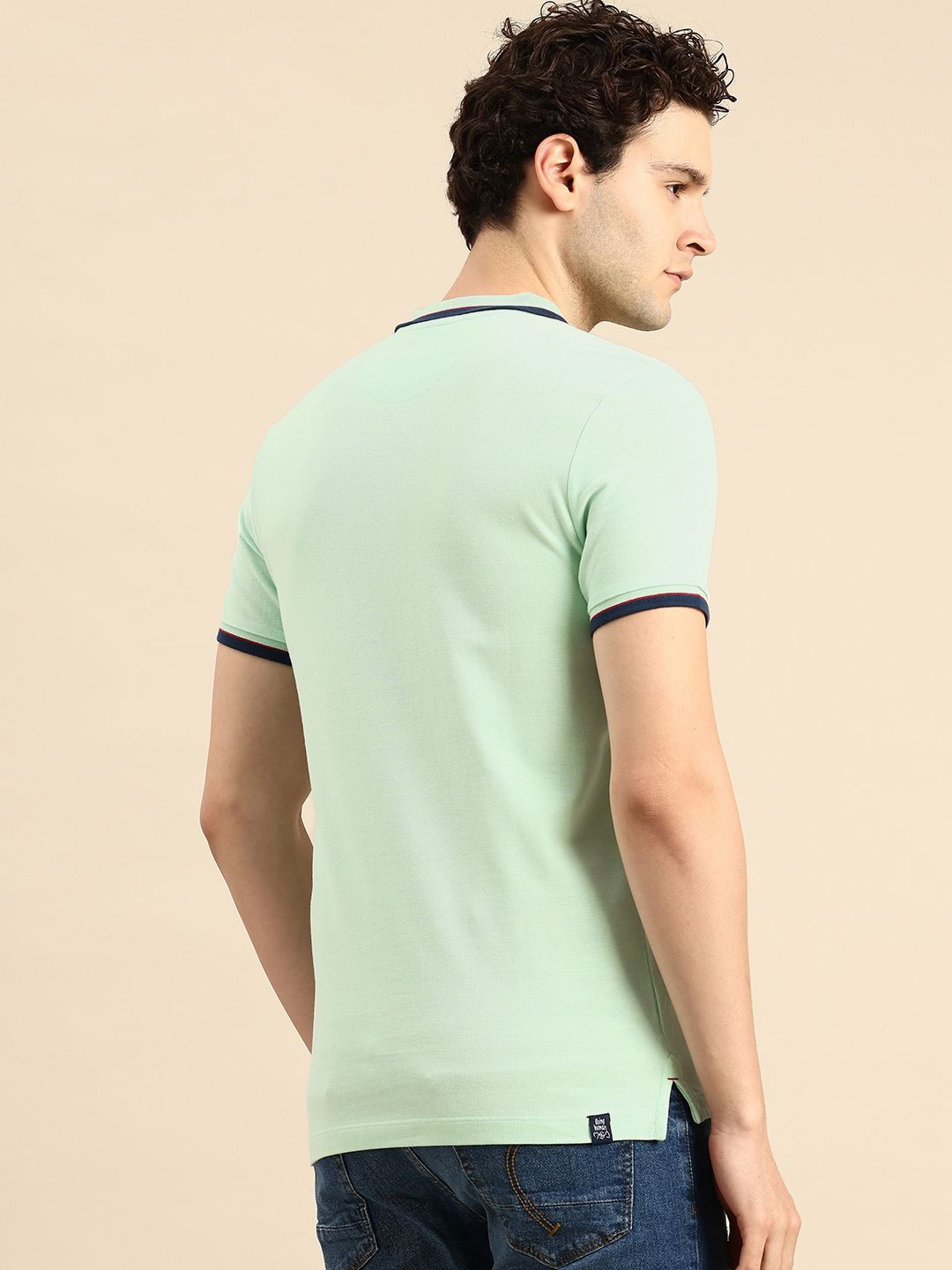 Being Human Pure Cotton Polo Collar Casual T-shirt