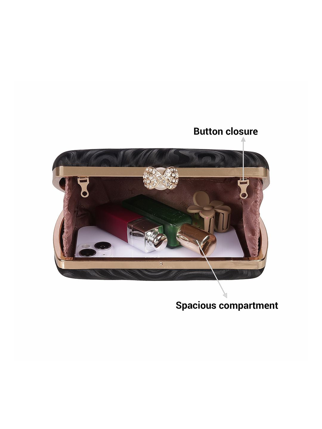 Mochi Printed Box Clutch