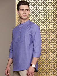 House of Pataudi Band Collar Rozana Kurta