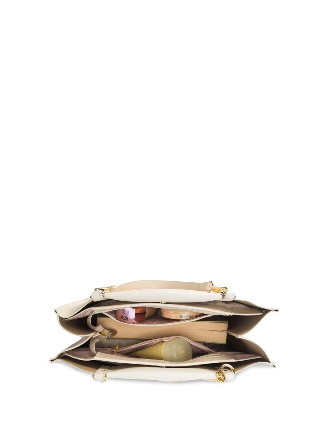 Lino Perros Oversized Structured Tote Bag with Quilted