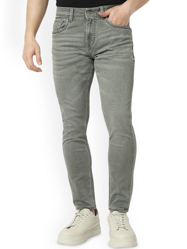 SPYKAR Men Slim Fit Light Fade Pure Cotton Jeans