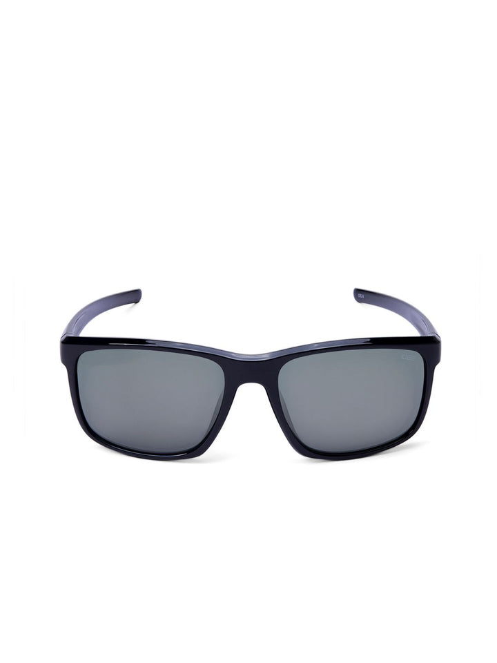 Idee Men Green Lens & Black Rectangle Sunglasses dengan Lensa Dilindungi UV