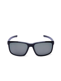 Idee Men Green Lens & Black Rectangle Sunglasses dengan Lensa Dilindungi UV