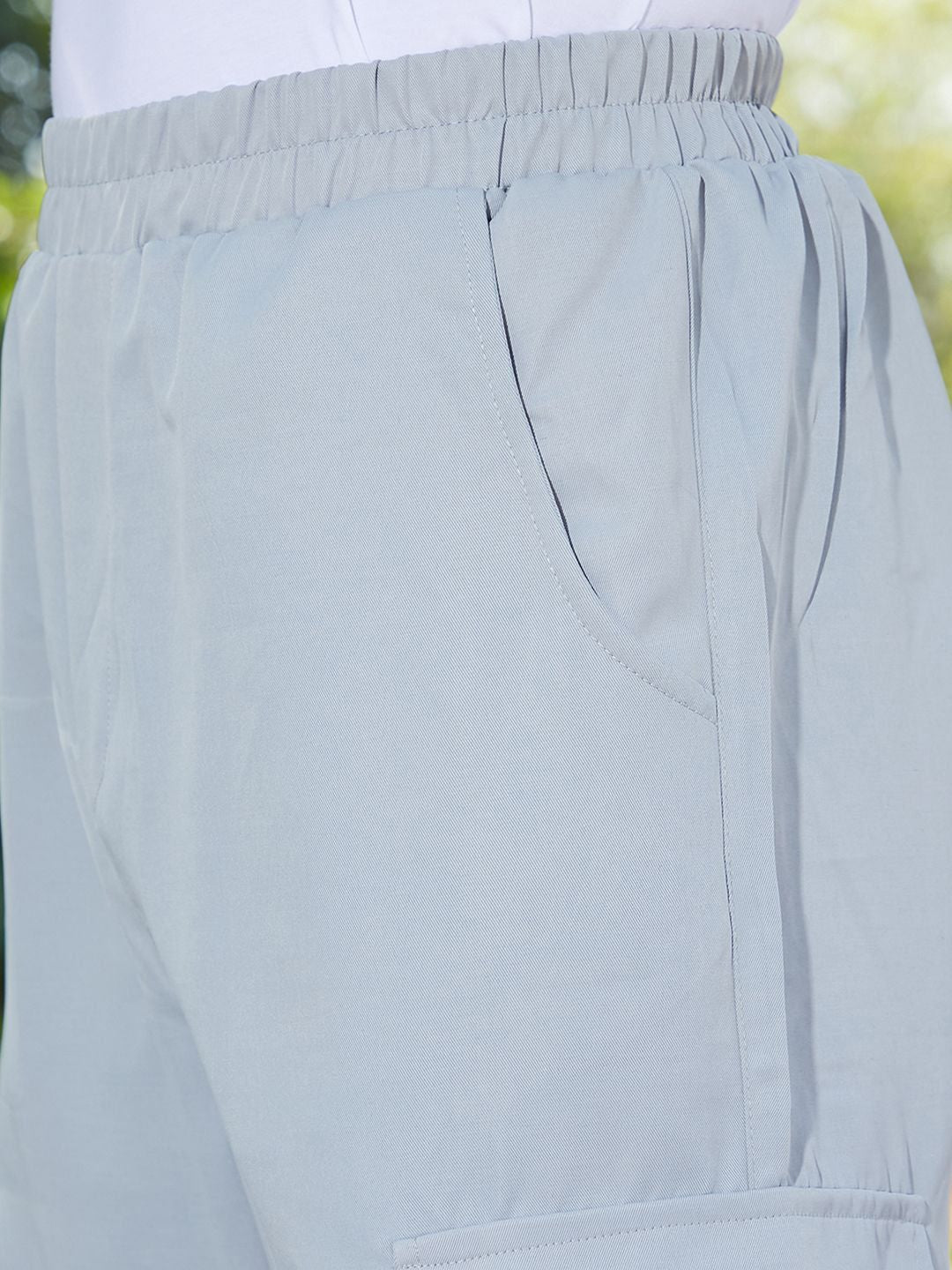 Campus Sutra Men Comfort Fit Mid-Rise Cargos Trousers