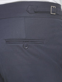 KLOTTHE Men's Cotton Rich Solid Slim Fit Gurkha pants