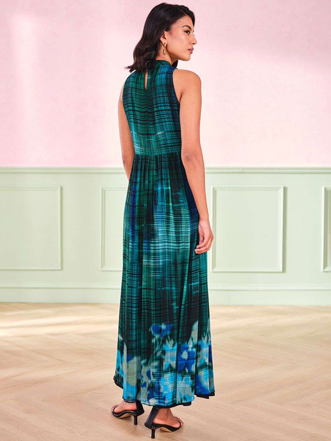 AND Women Tie and Dye Printed Maxi Dress