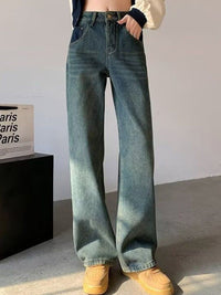 DressBerry Women Relaxed Fit High-Rise Light Fade Jeans