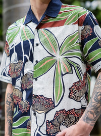 Eszett Men Floral Printed Casual Shirt