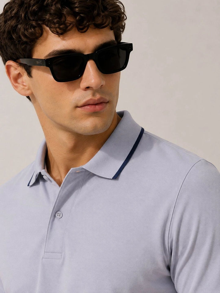 Baju-T Kolar Polo ADRO Lelaki