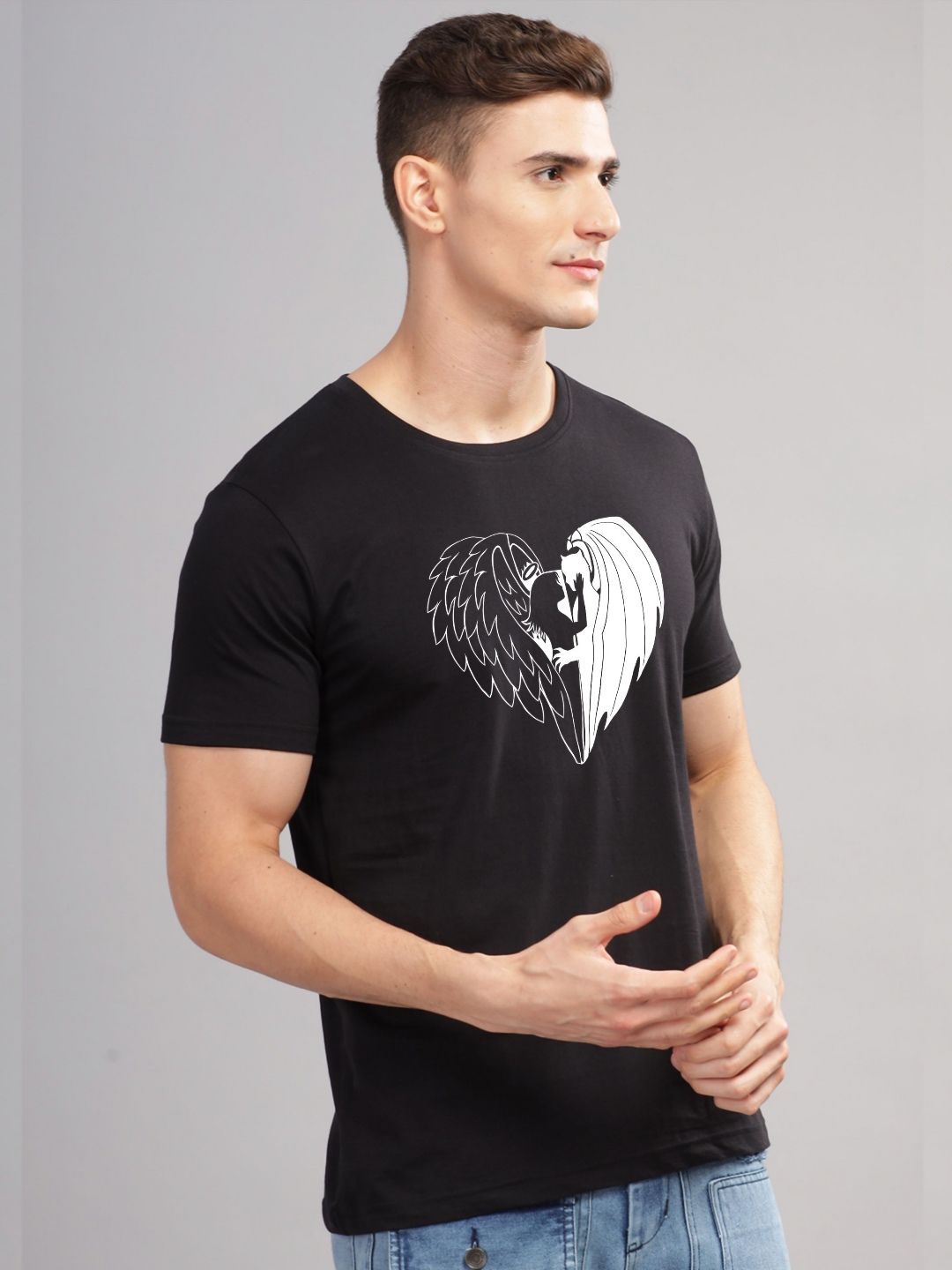 ADRO Men Printed T-shirt
