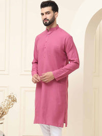 SOJANYA Band Collar Straight Kurta