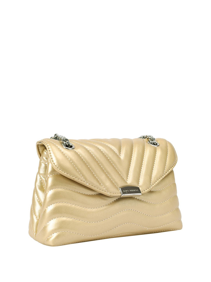 Lino Perros Quilted Structured Shoulder Bag